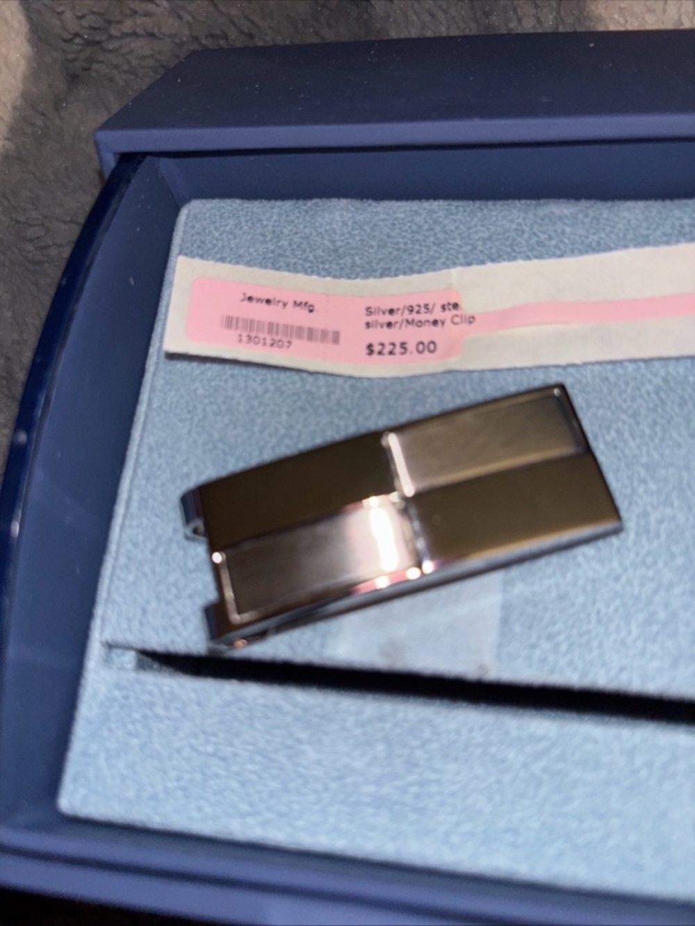 Classic Sterling Silver Money Clip - Polished Silver